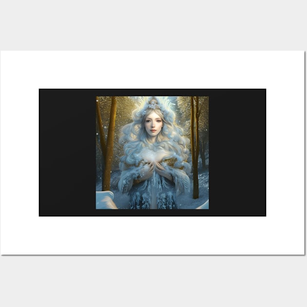 Goddess of Winter Wall Art by TheWombatsDen